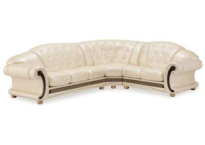 Image for Apolo Sectional Right Facing Pearl