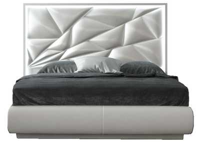 Image for Kiu White Queen Storage Bed