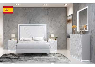 Image for Wave Bedroom White SET