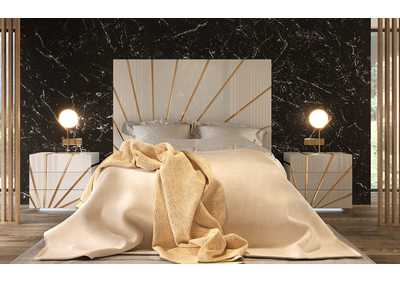 Image for Oro White Bedroom SET