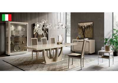 Image for Elite Dining Ivory with Ambra Rombi Chairs SET