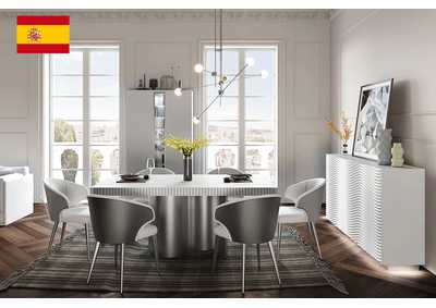 Image for Wave Dining White SET