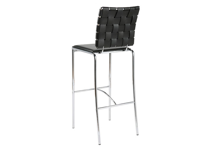 Carlsen Black Bar Chair - Set of 2,EuroStyle