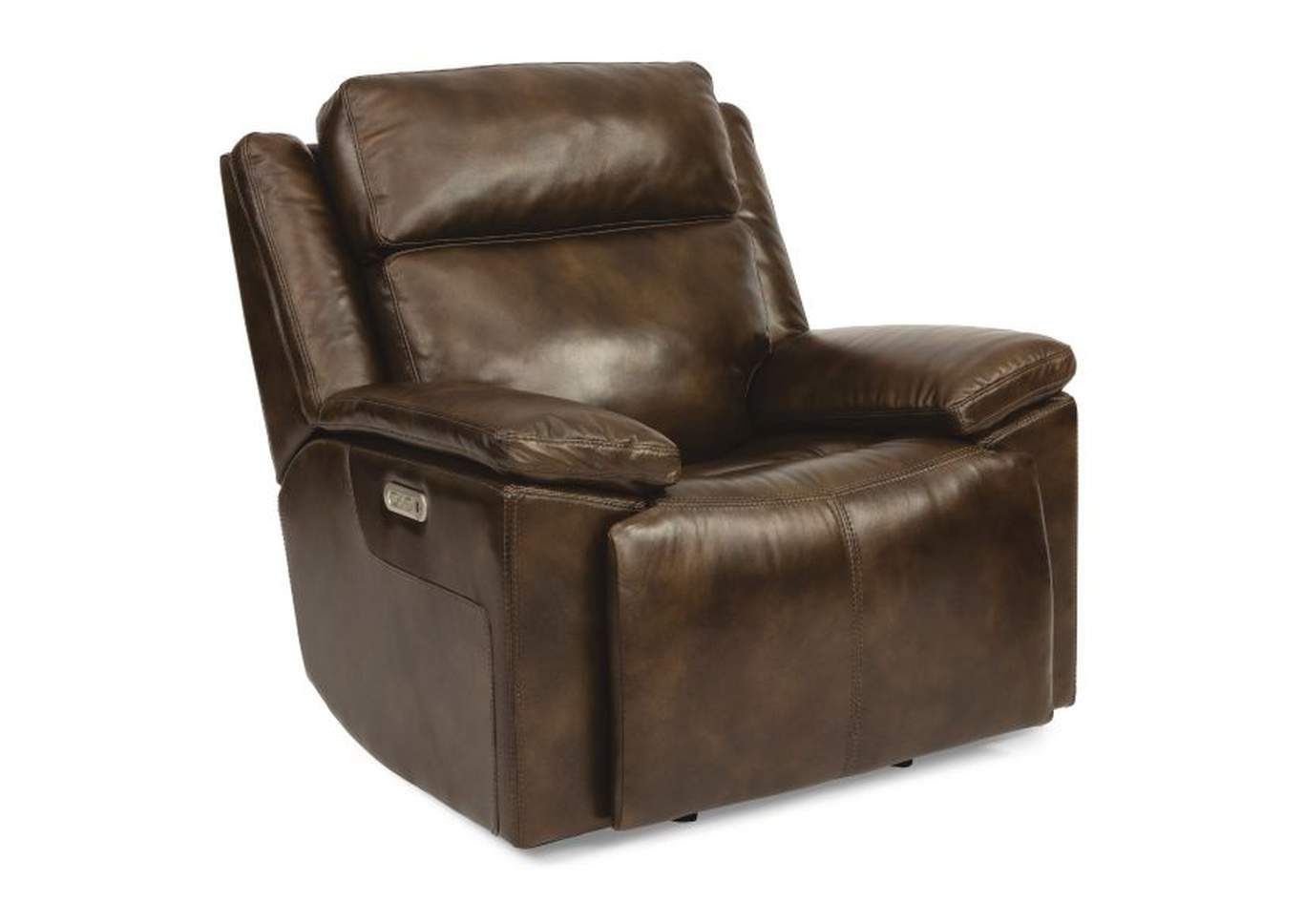 Chance Brown Power Gliding Recliner with Power Headrest,Flexsteel