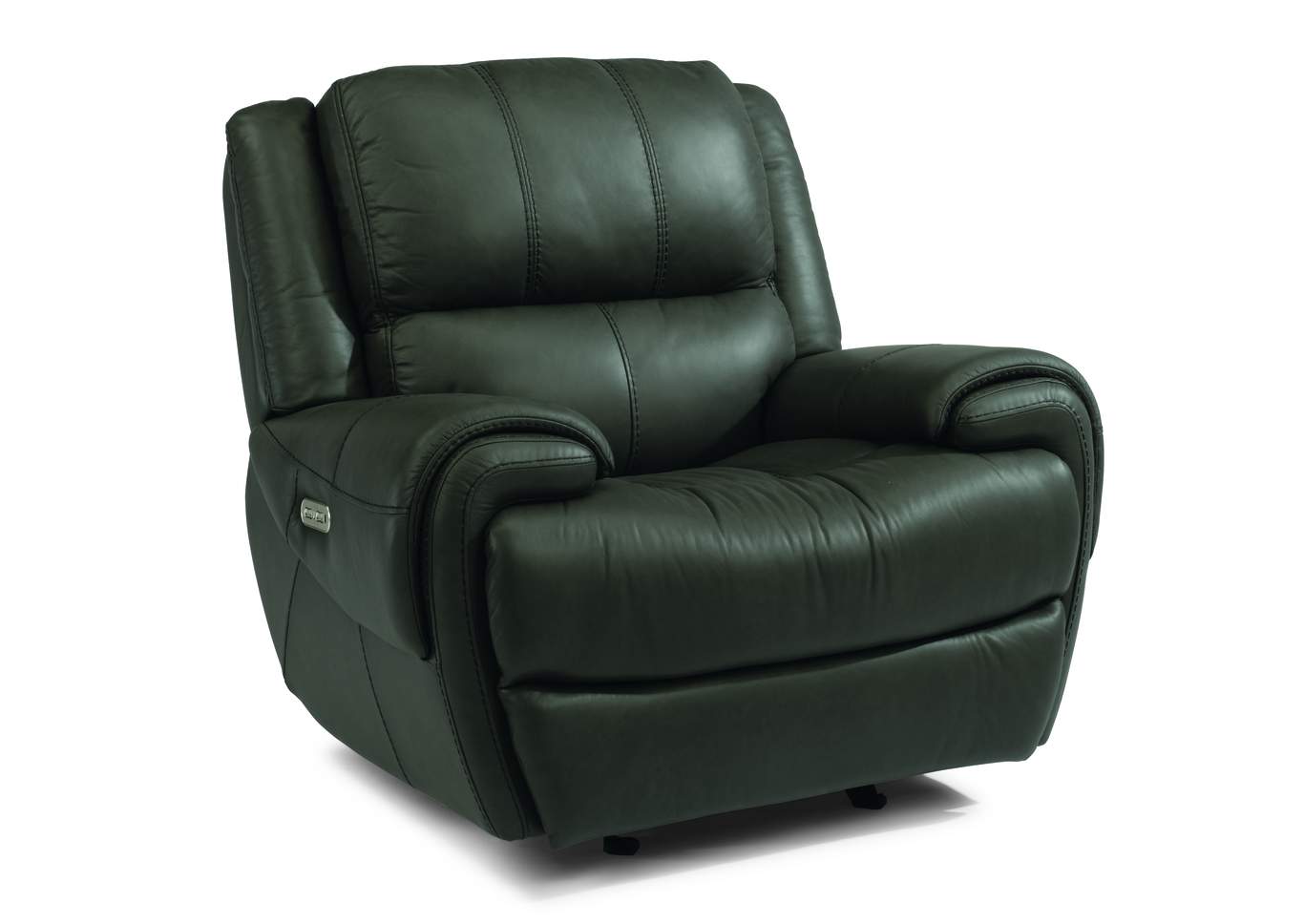 Nance Brown Power Gliding Recliner with Power Headrest,Flexsteel