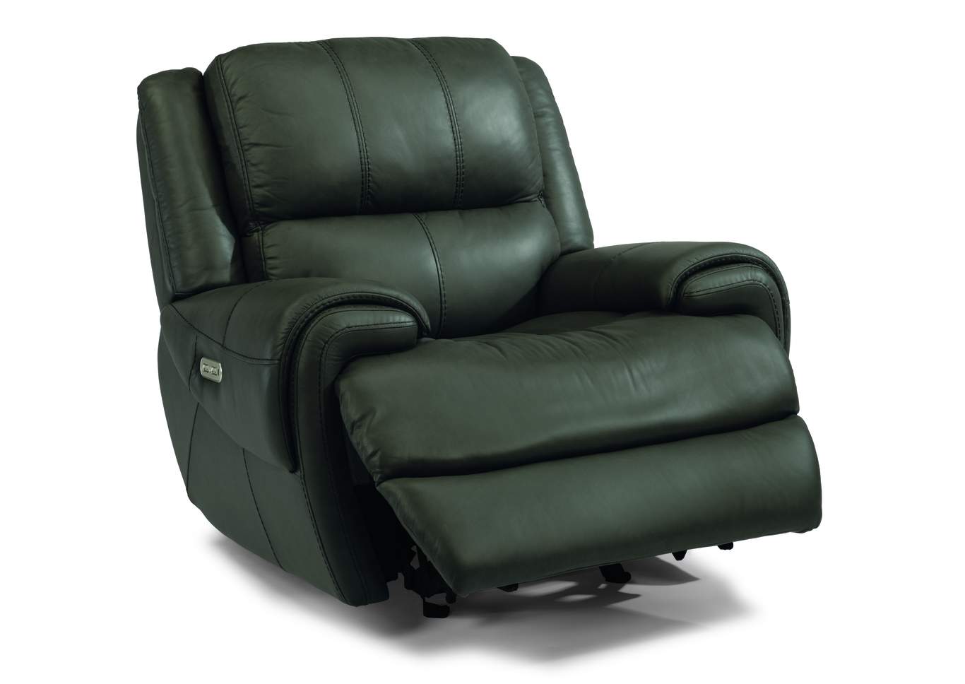 Nance Brown Power Gliding Recliner with Power Headrest,Flexsteel