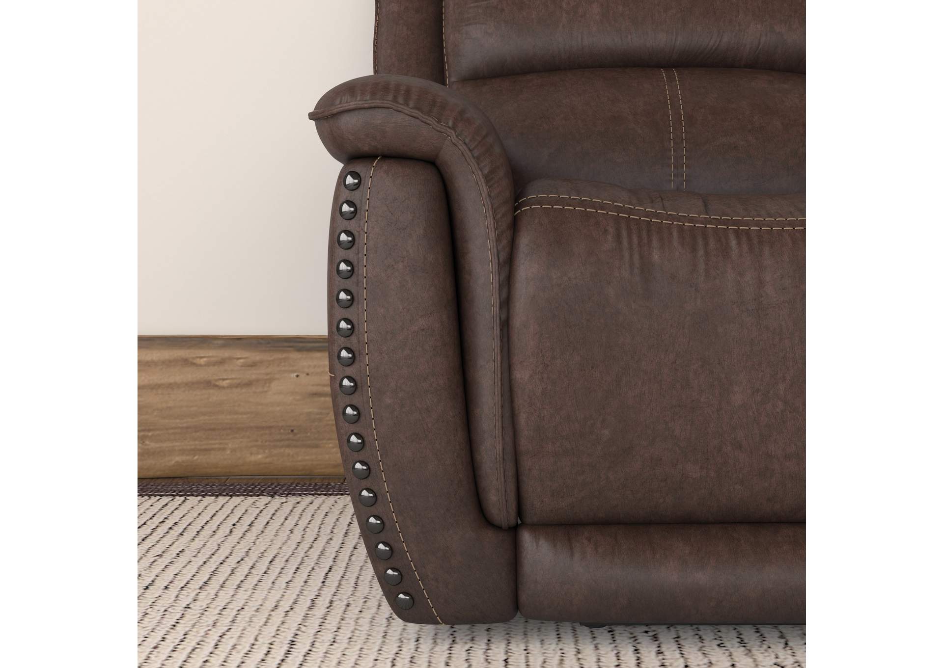 Beau Power Reclining Sofa With Power Headrests,Flexsteel