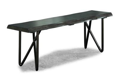 Image for Shadow Distressed Grey Bench