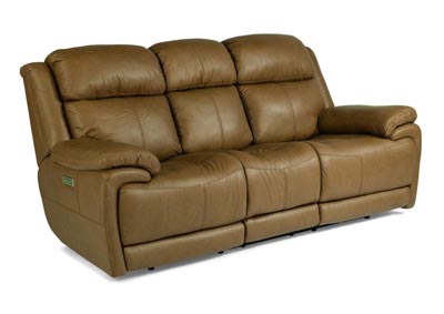 Image for Elijah Tan Power Reclining Sofa with Power Headrests