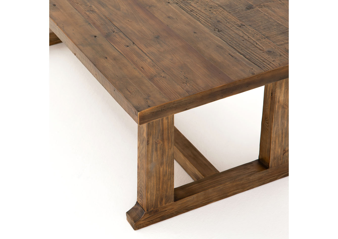 jade reclaimed wood dining table