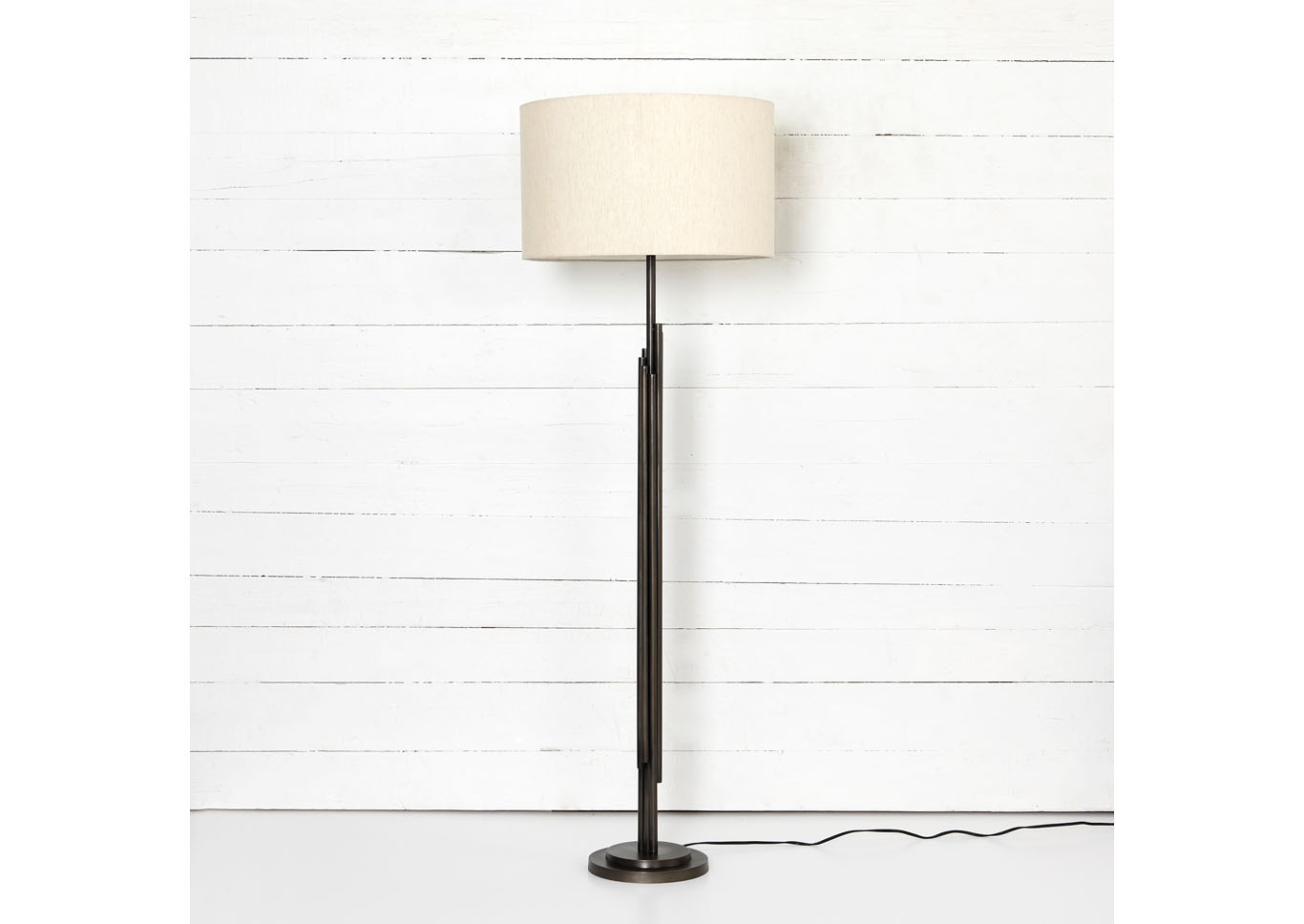 elm wood laney floor lamp