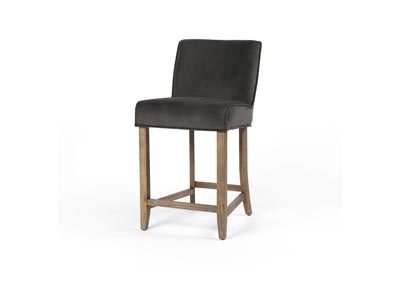 Image for Bella Smoke + Aged Oak Ashford Aria Bar + Counter Stool