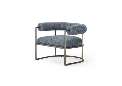 Image for Lyon Navy + Brushed Slate Grayson Bettie Chair