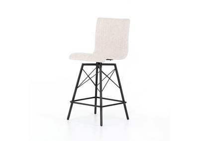 Image for Avant Natural + Waxed Black Irondale Diaw Stool-Avant Natural-Counter