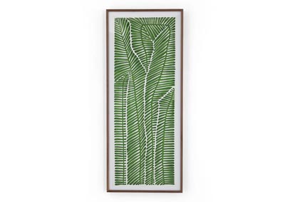 Image for Canvas + White Linen + Acrylic Shadow Box Art Studio Pteris Scando By Marianne Hendricks