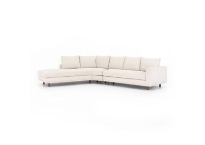 Image for Weathered Umber + Bonnell Ivory Centrale Dom 2-Piece Sectional