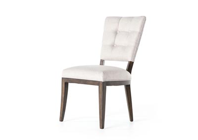 Image for Axis Stone + Burnt Birch Abbott Sabrina Dining Chair-Axis Stone