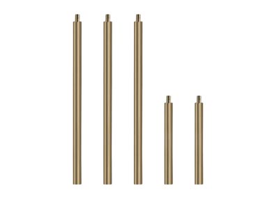 Image for Brushed Brass Irondale Spare Part 3 Pcs 12" And 2 Pcs 6" Pipes