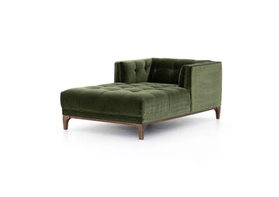 Image for Sapphire Olive + Aspen Grey Kensington Dylan Chaise-Sapphire Olive