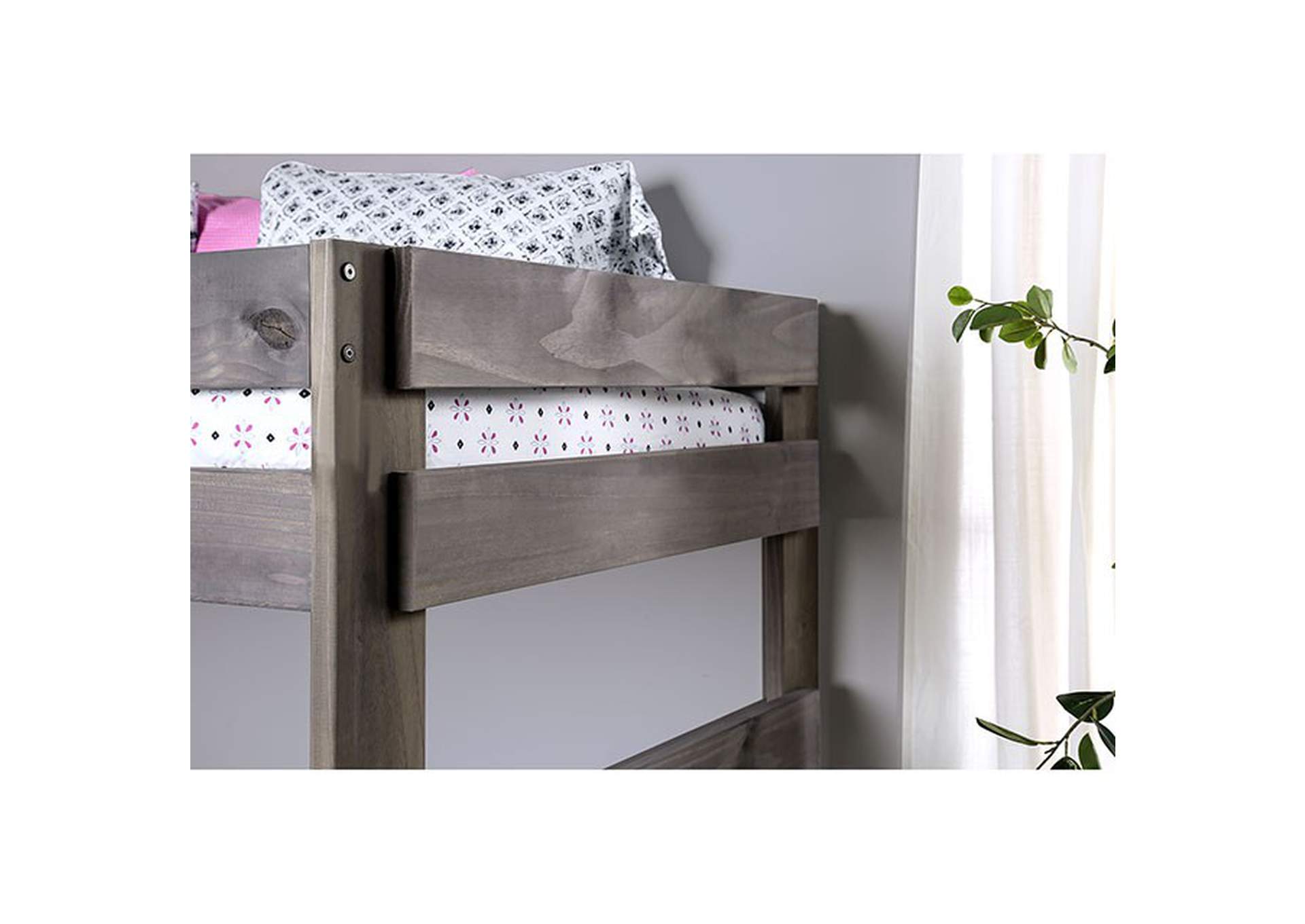 Arlette Twin/Twin Bunk Bed,Furniture of America