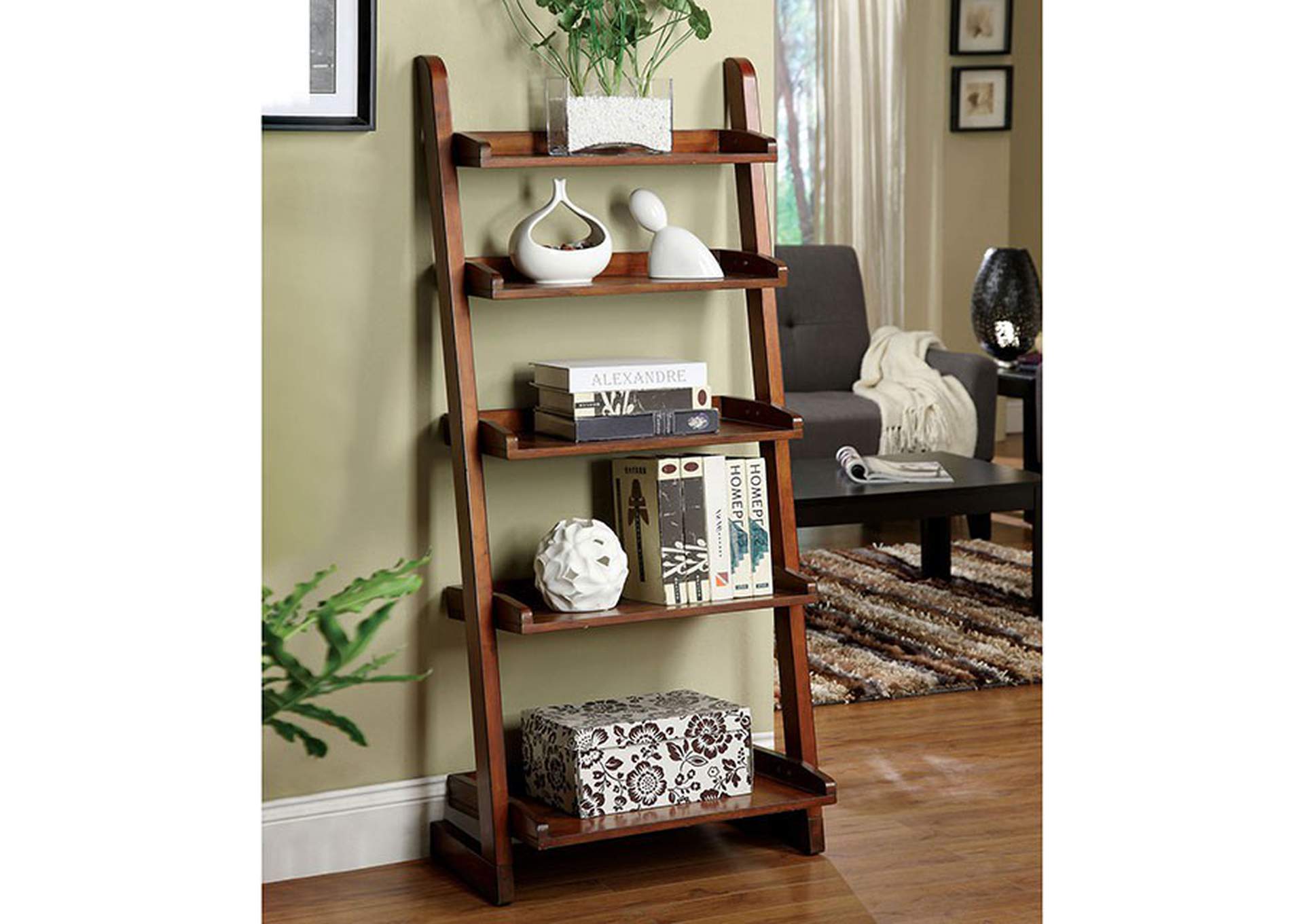 Lugo Ladder Shelf,Furniture of America