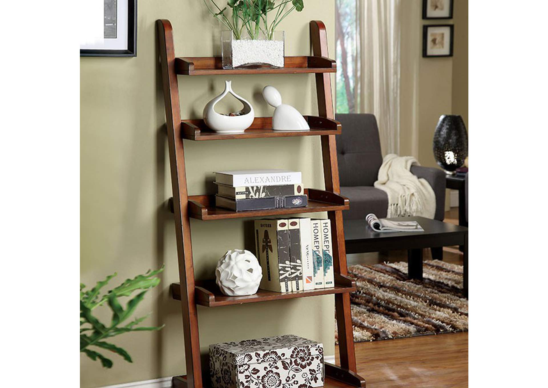 Lugo Ladder Shelf,Furniture of America