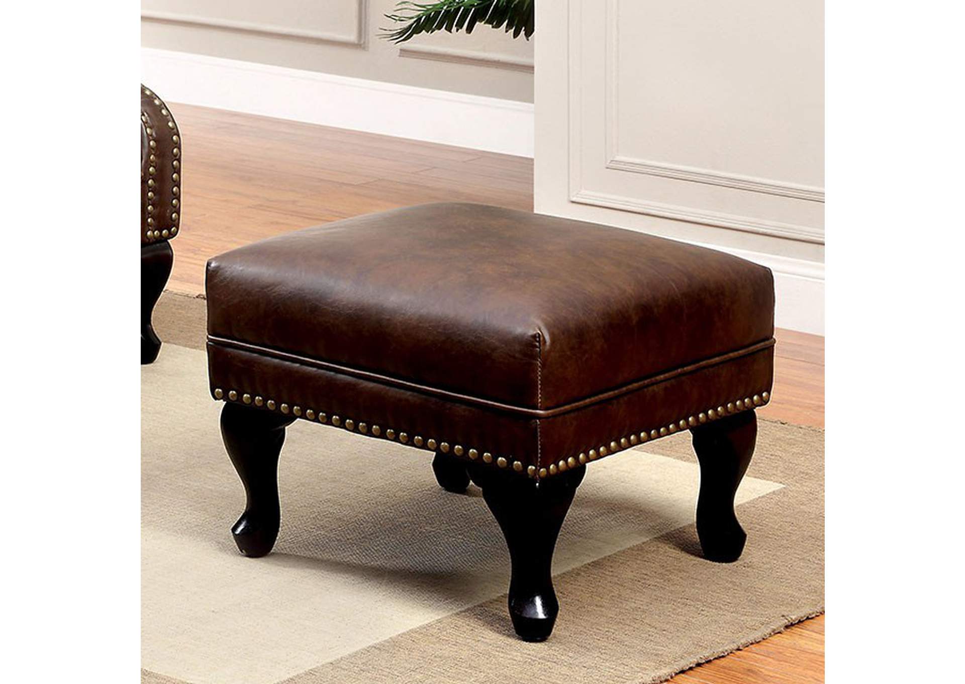 Vaugh Ottoman,Furniture of America