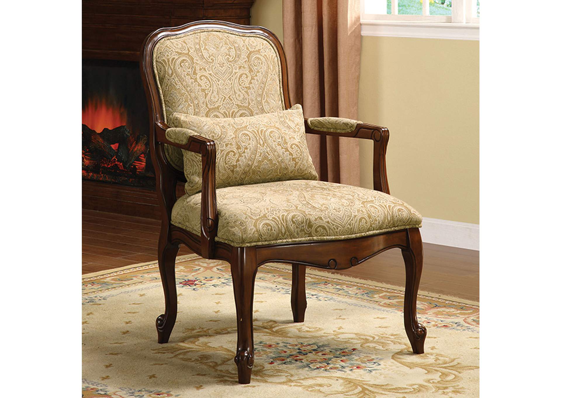 Waterville Accent Chair,Furniture of America