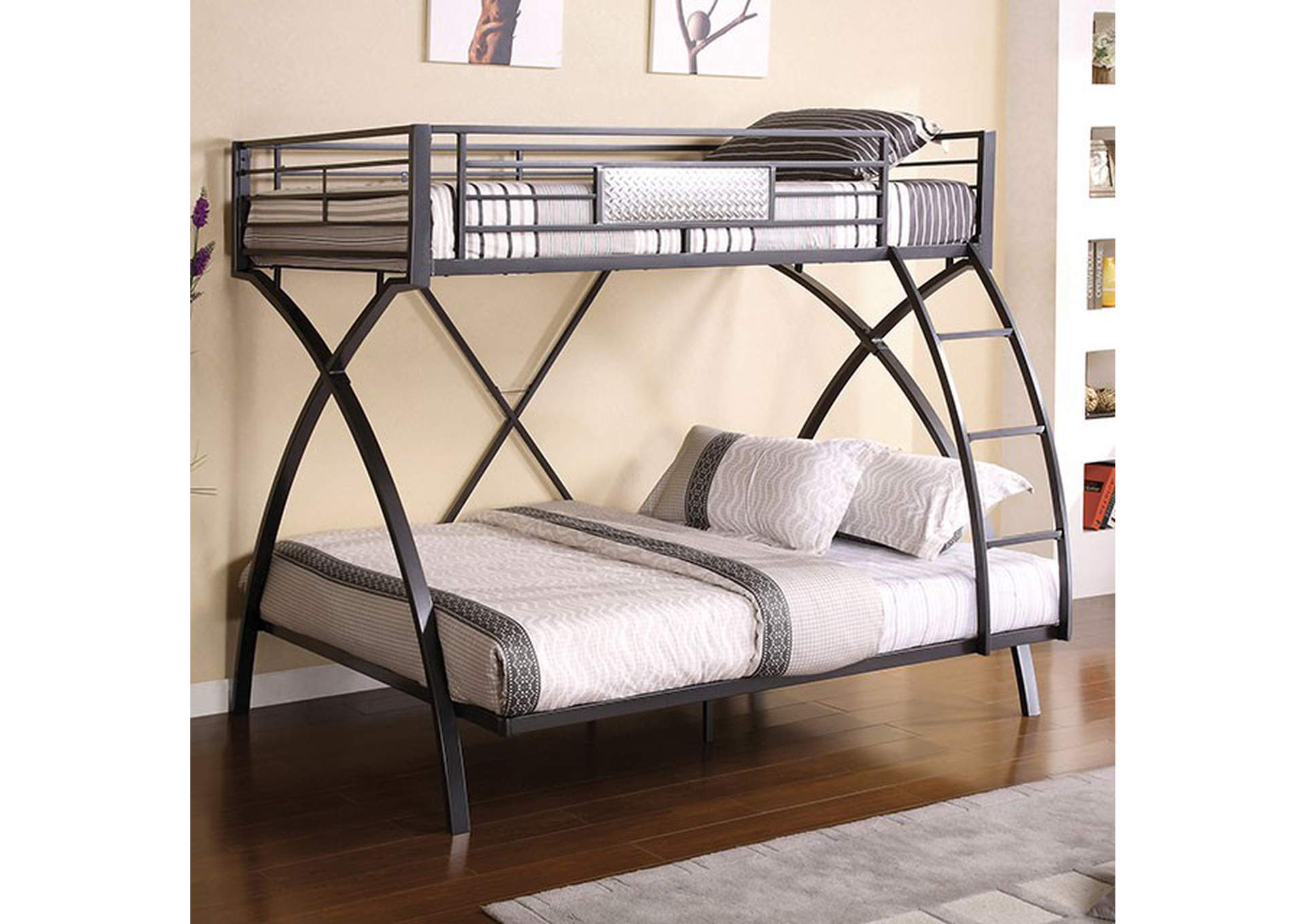 Apollo Twin/Full Bunk Bed,Furniture of America