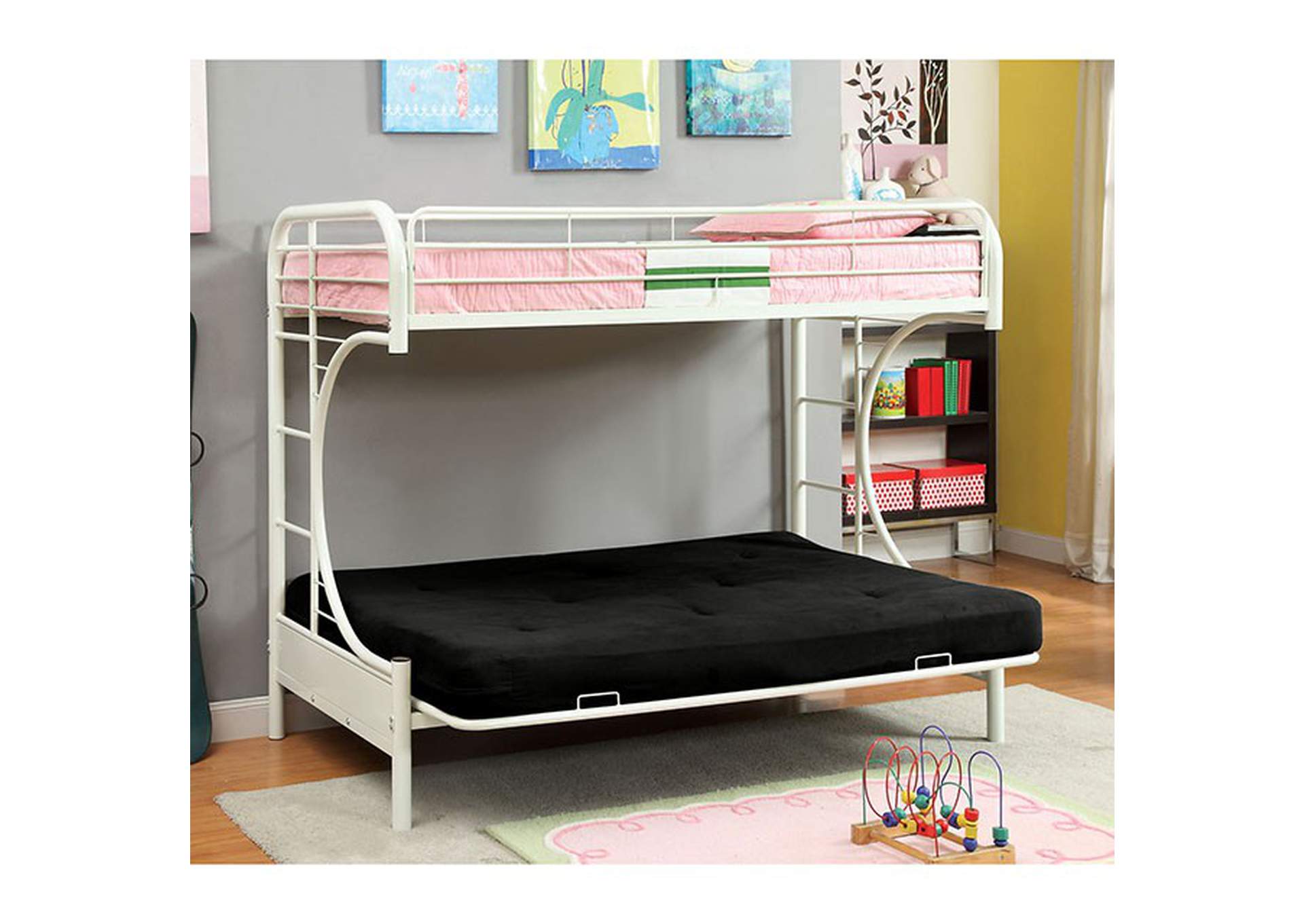 Rainbow Bunk Bed,Furniture of America