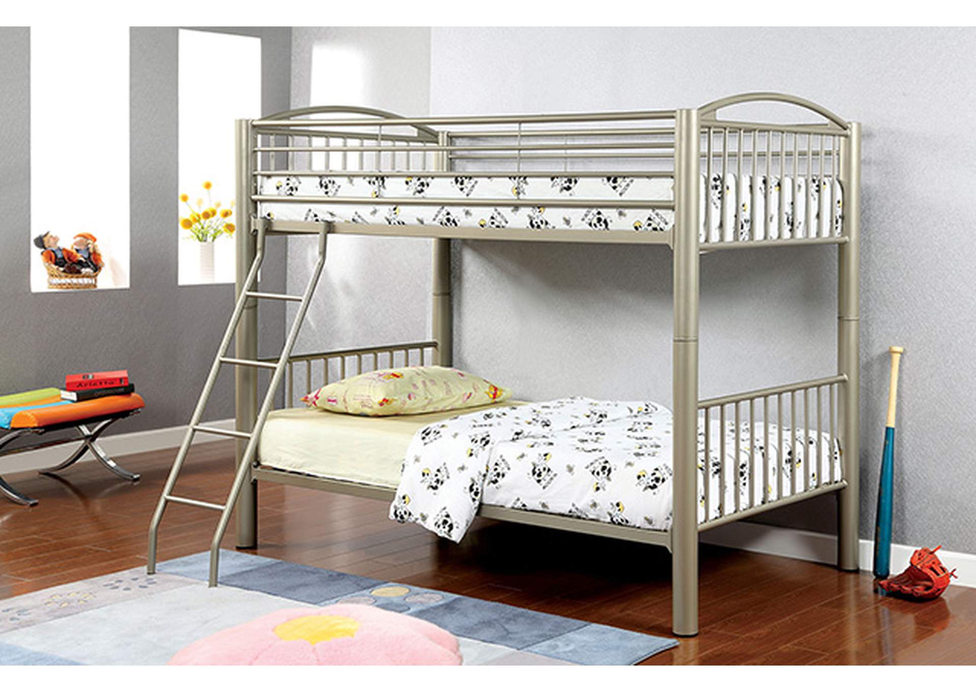 Lovia Bunk Bed,Furniture of America