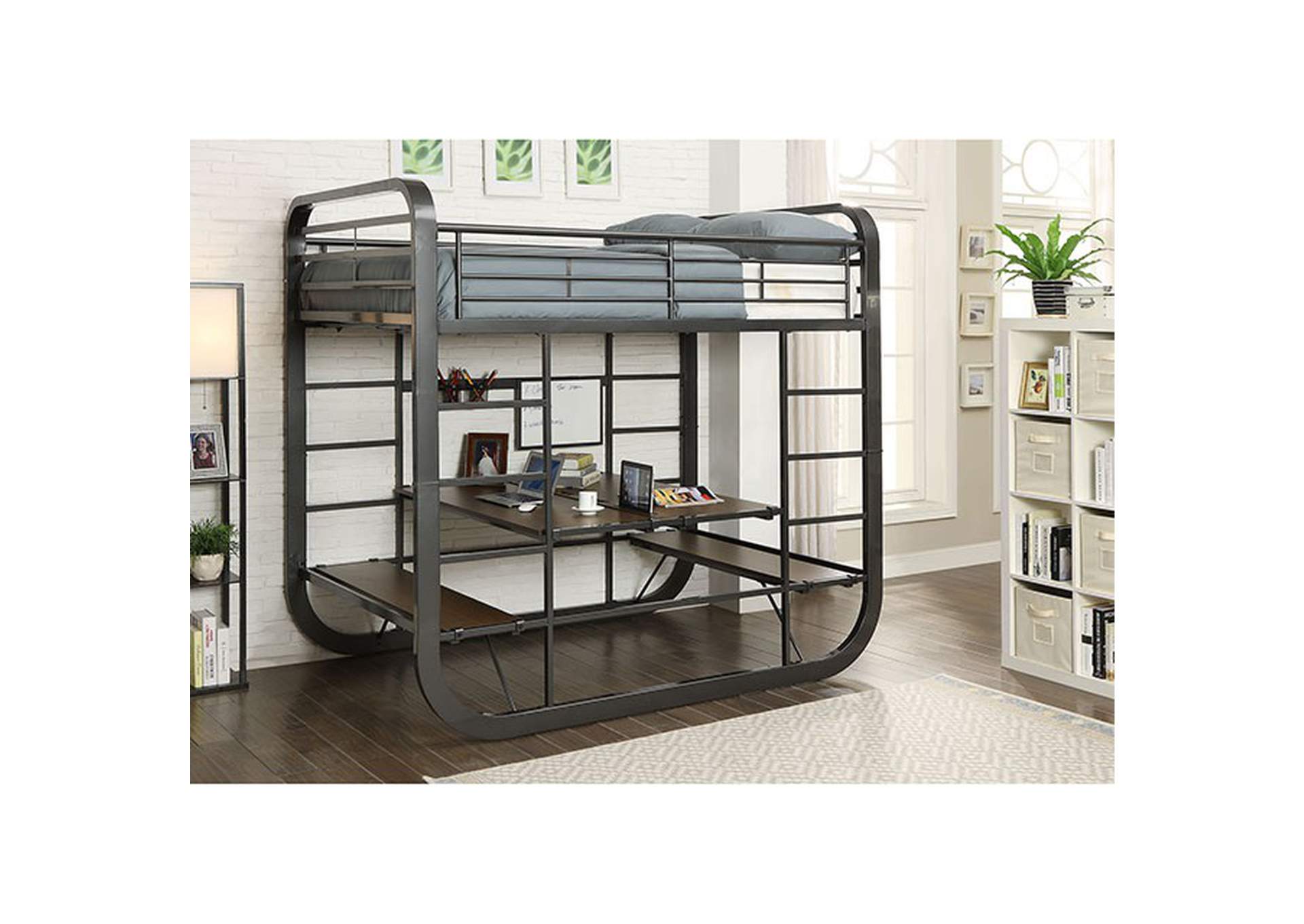 Olivet Full/Full Bunk Bed,Furniture of America