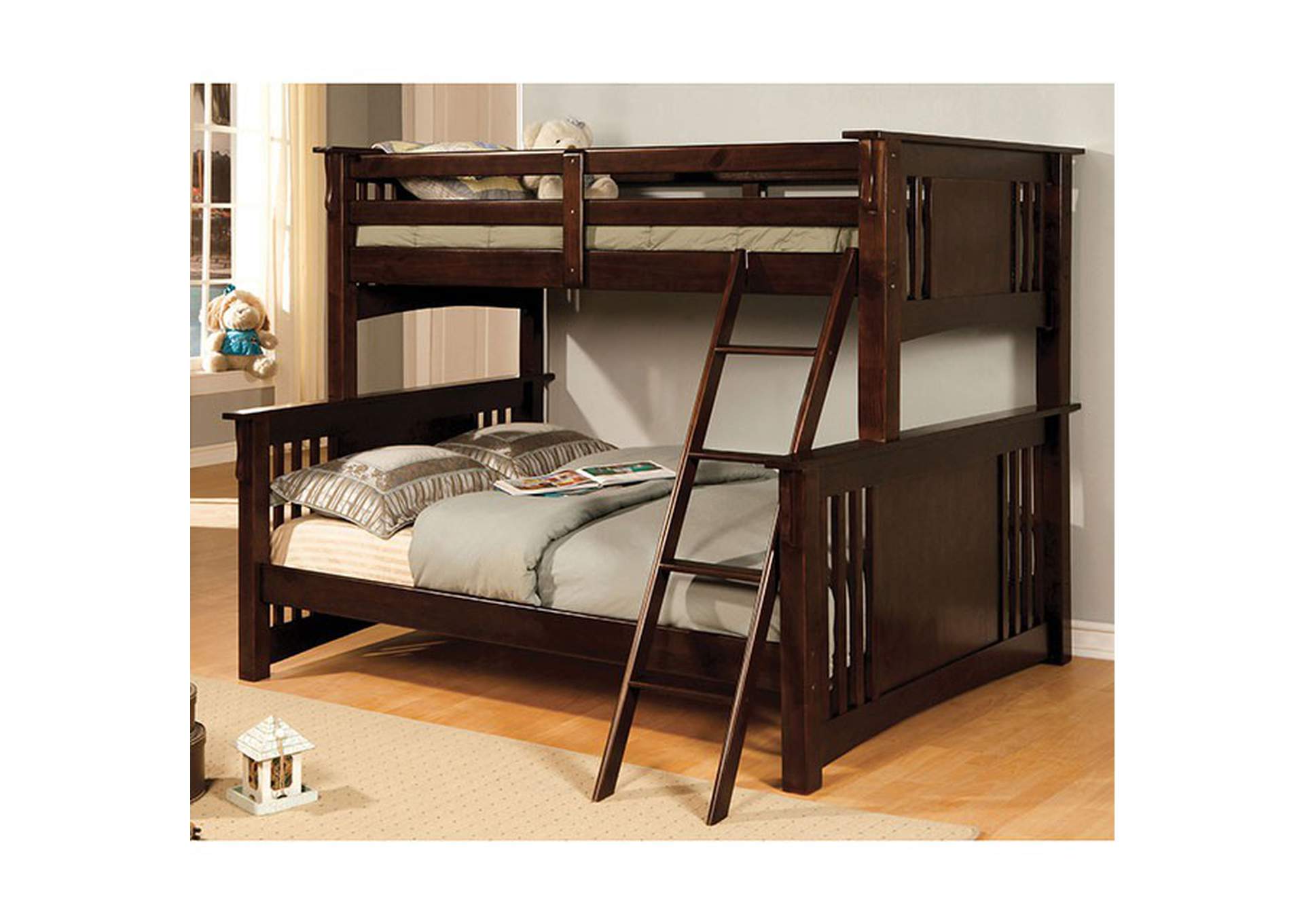 Spring Creek Twin/Full Bunk Bed,Furniture of America