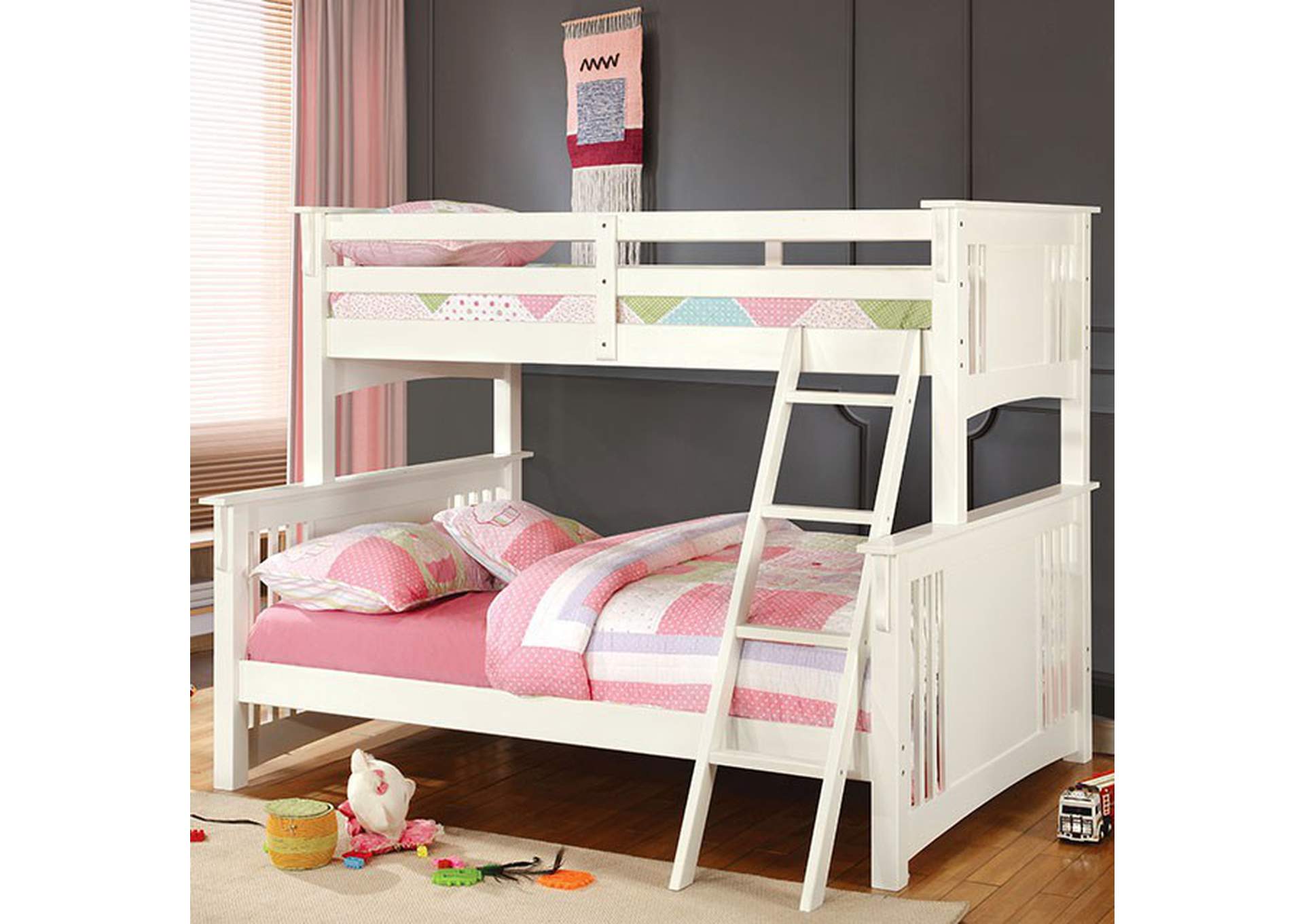 Spring Creek Twin/Full Bunk Bed,Furniture of America