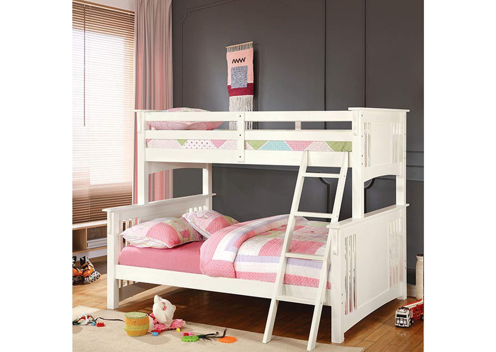 Spring Creek Twin/Full Bunk Bed,Furniture of America