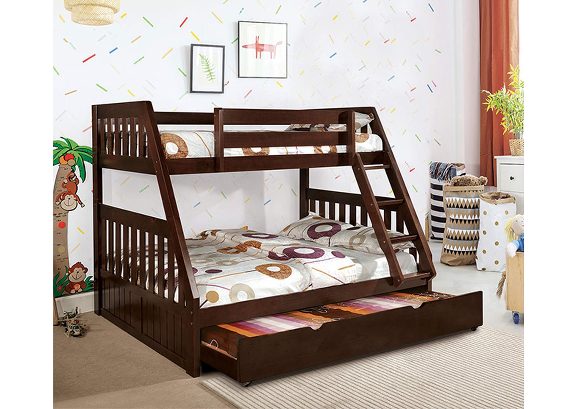 Canberra Bunk Bed,Furniture of America