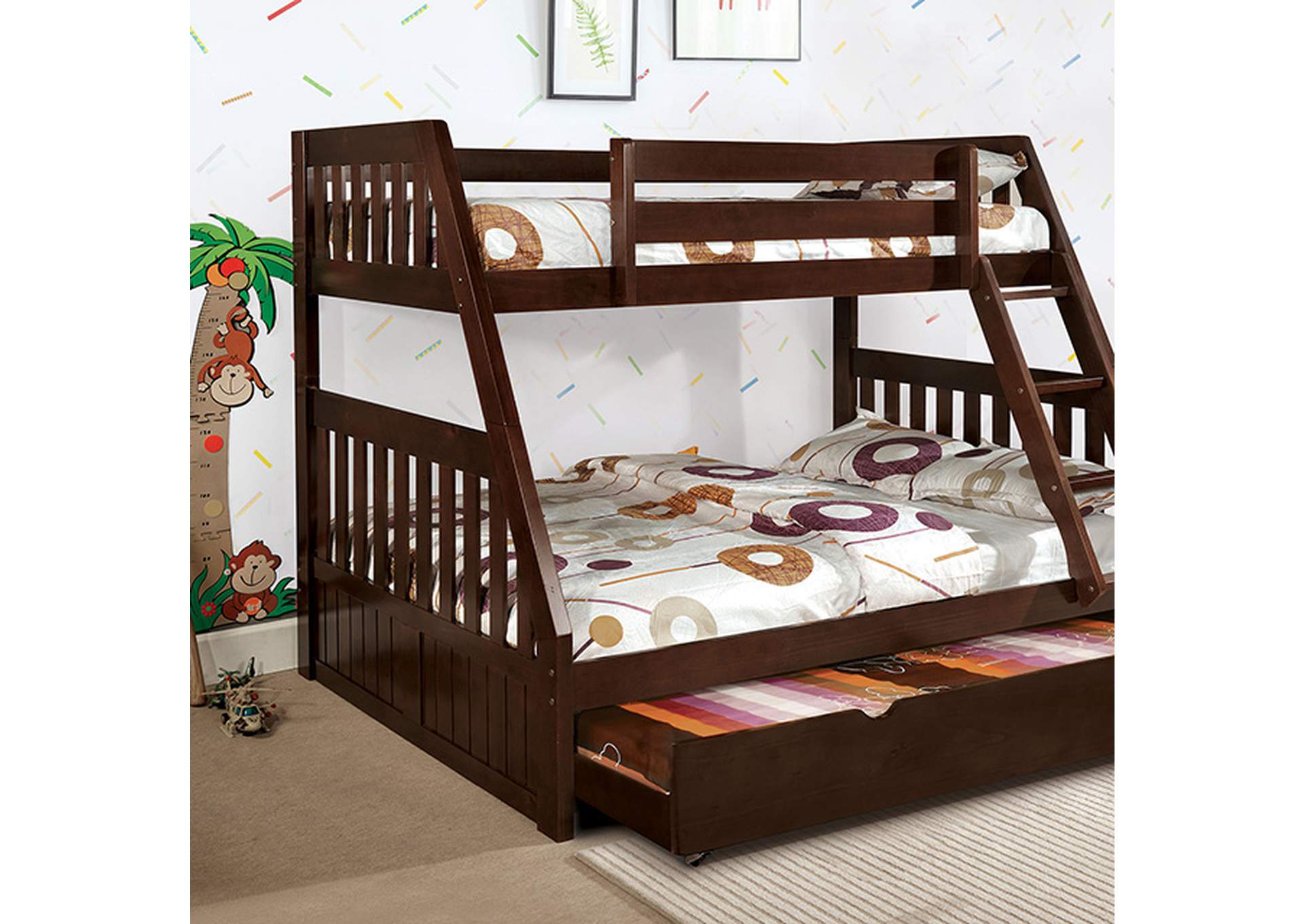 Canberra Bunk Bed,Furniture of America