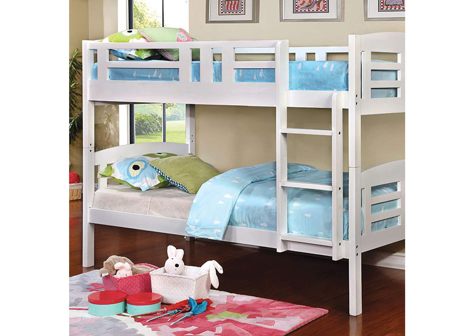 Cassie Twin/Twin Bunk Bed,Furniture of America
