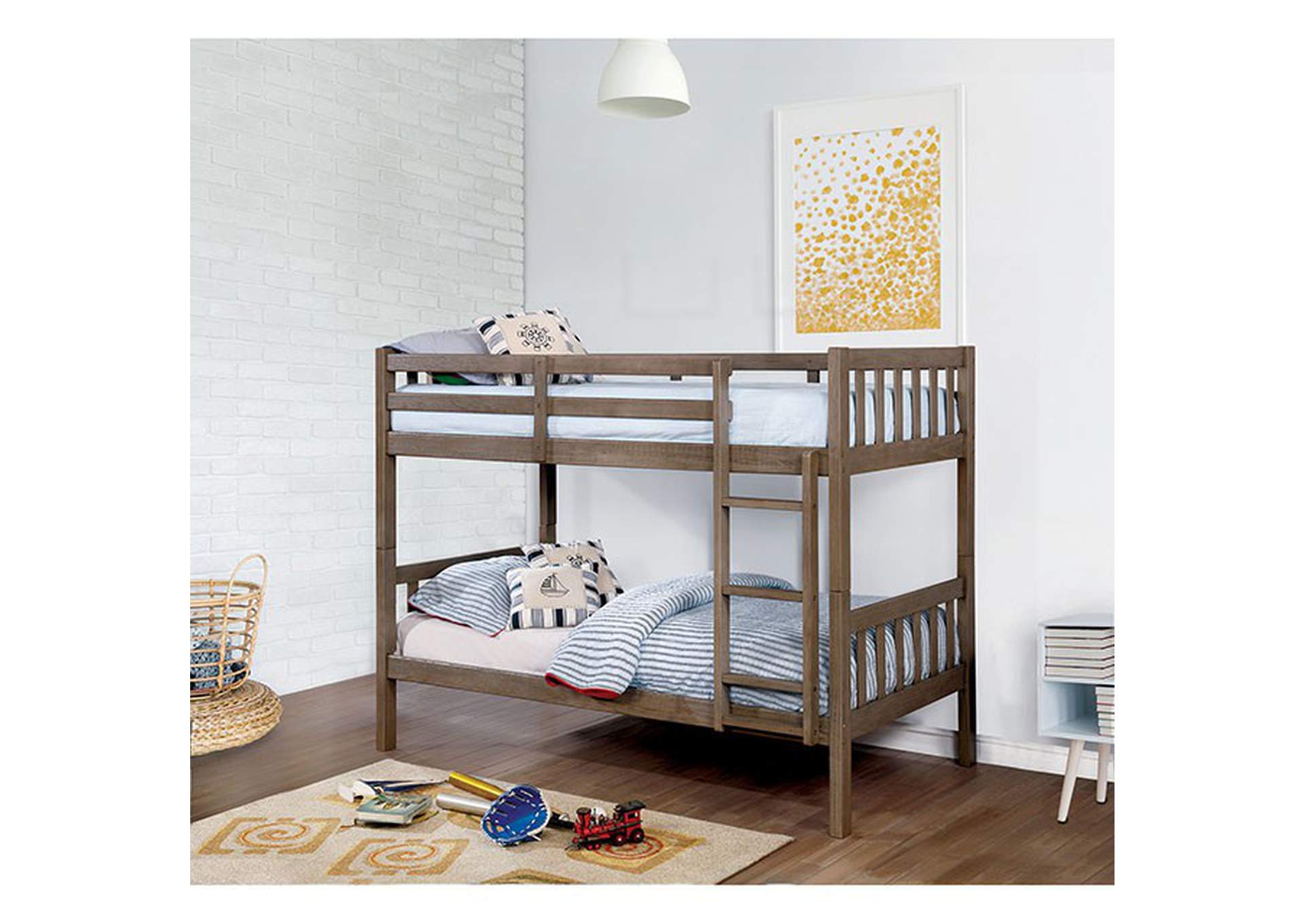 Emilie Twin/Twin Bunk Bed,Furniture of America