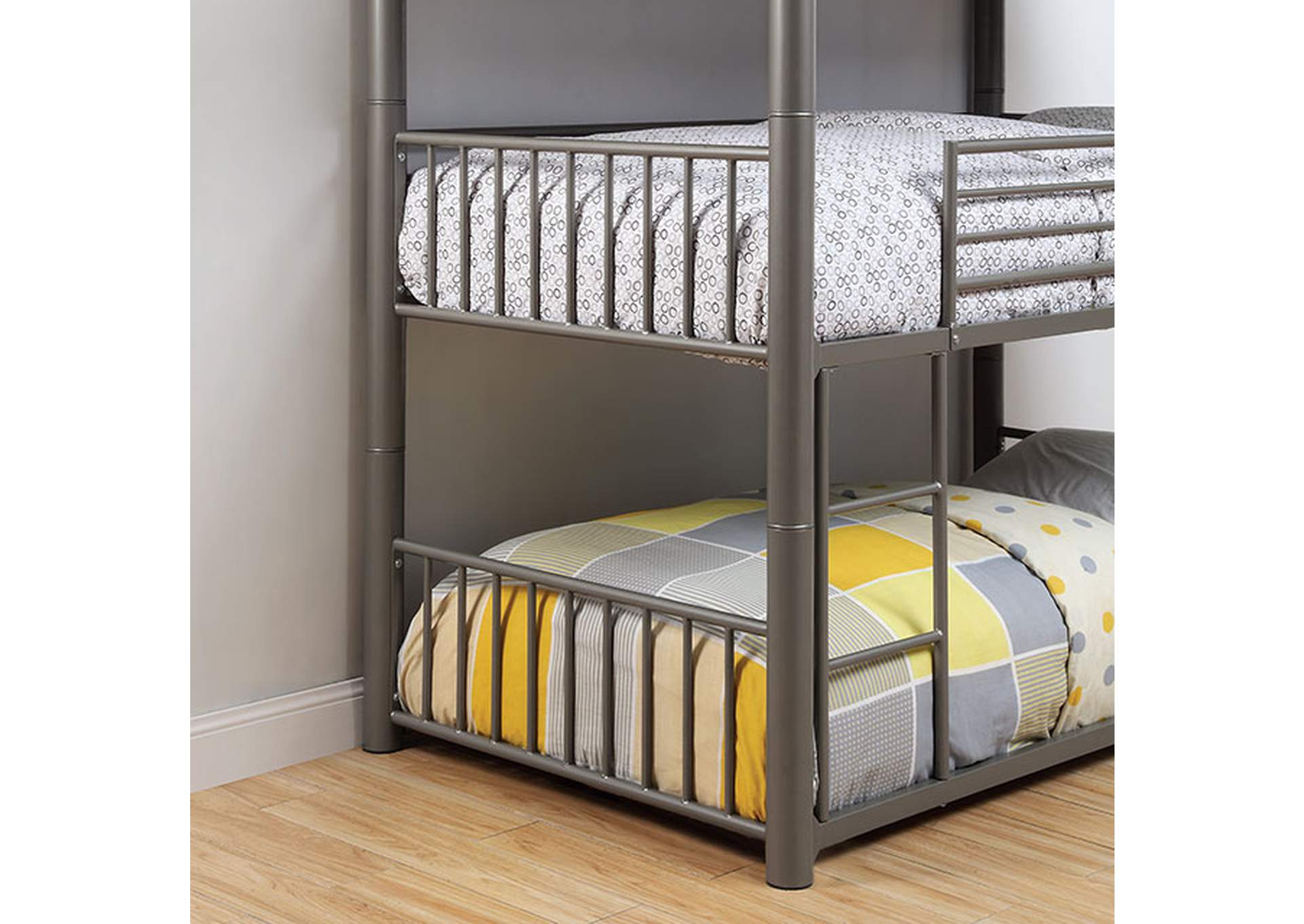 Bettina Twin Triple Decker Bed,Furniture of America