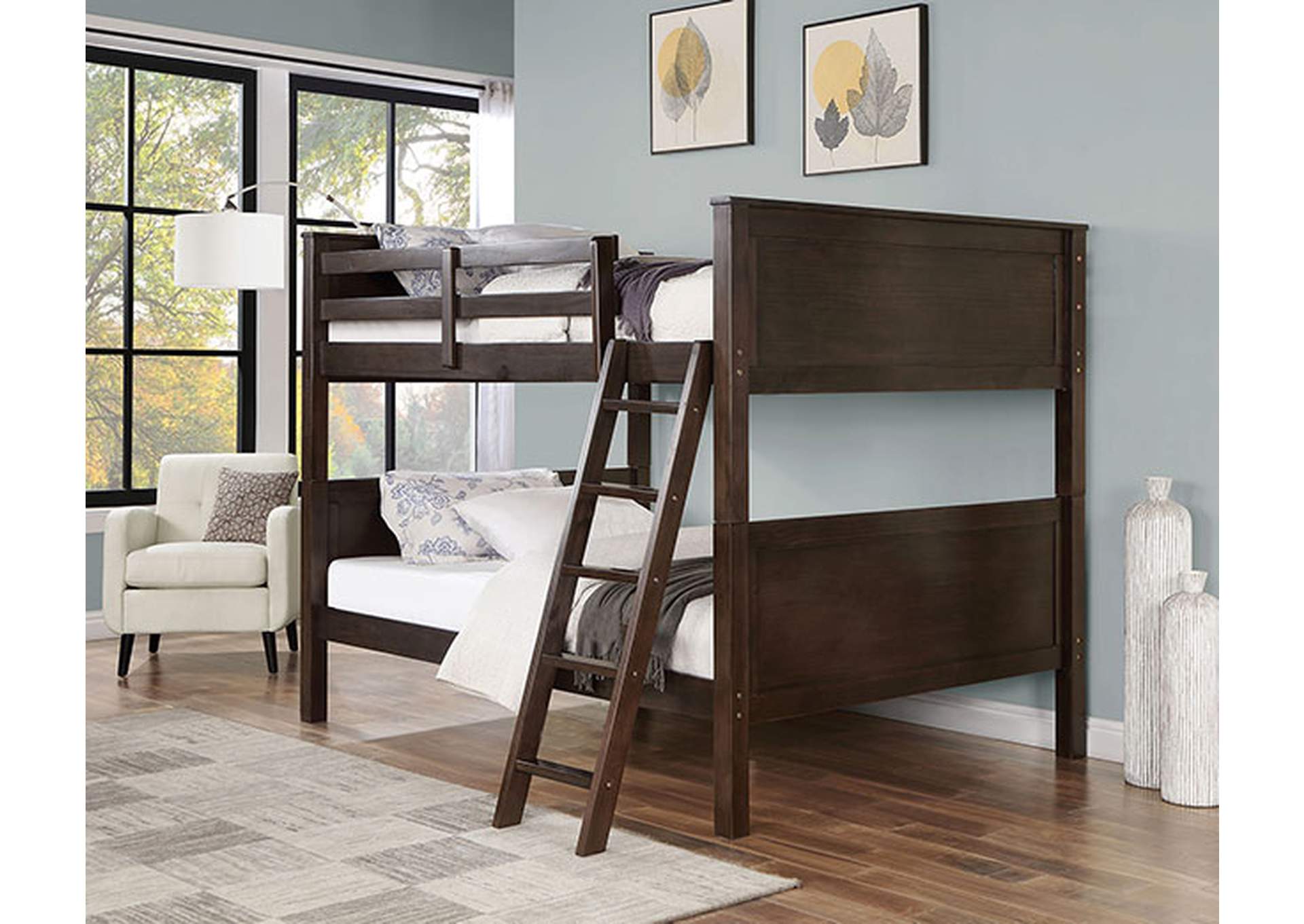 Stamos Full/Full Bunk Bed,Furniture of America