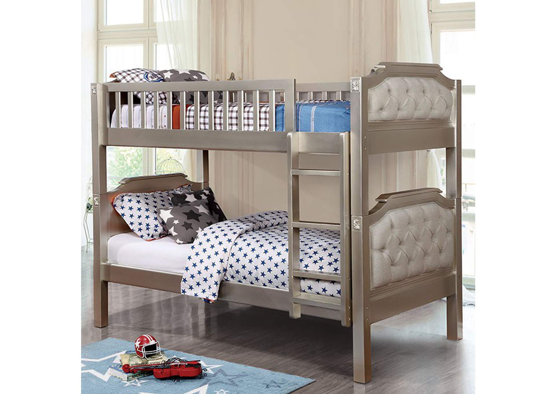 Beatrice Twin/Twin Bunk Bed,Furniture of America