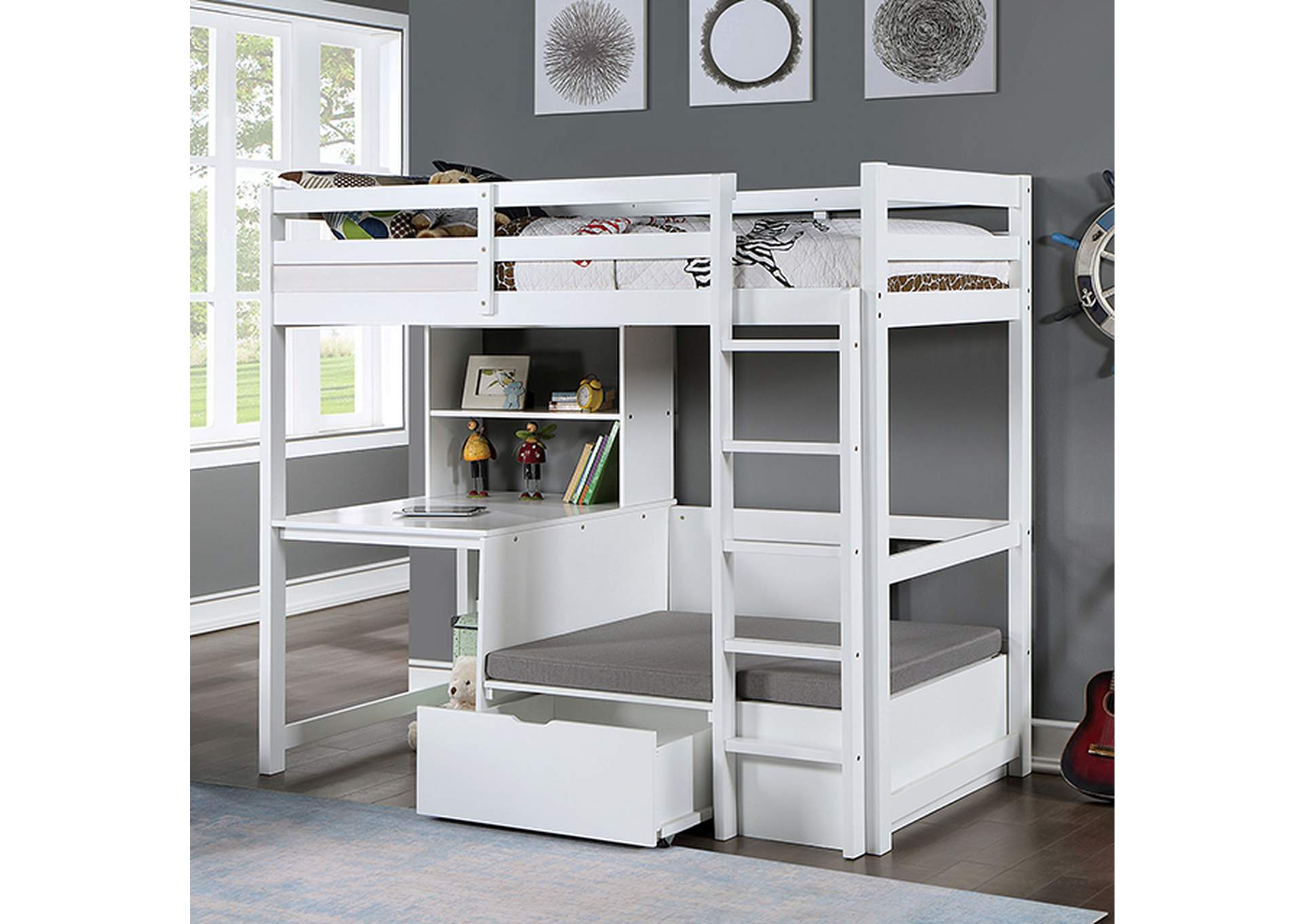 Callistus Bunk Bed,Furniture of America