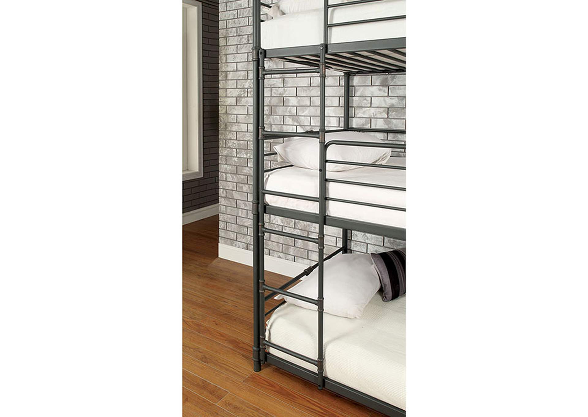 Olga Twin/Twin/Twin Bunk Bed,Furniture of America