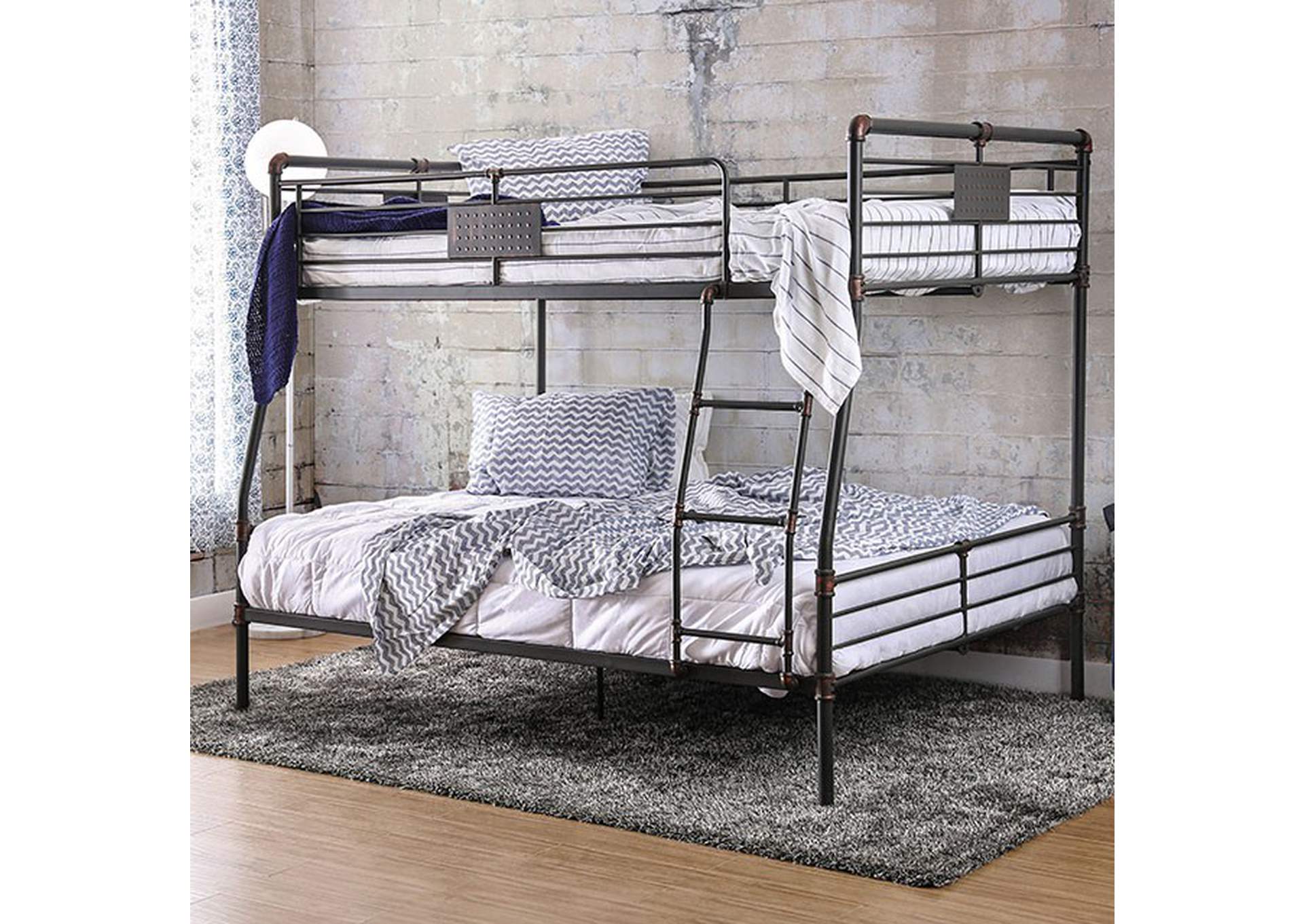 Olga Full/Queen Bunk Bed,Furniture of America