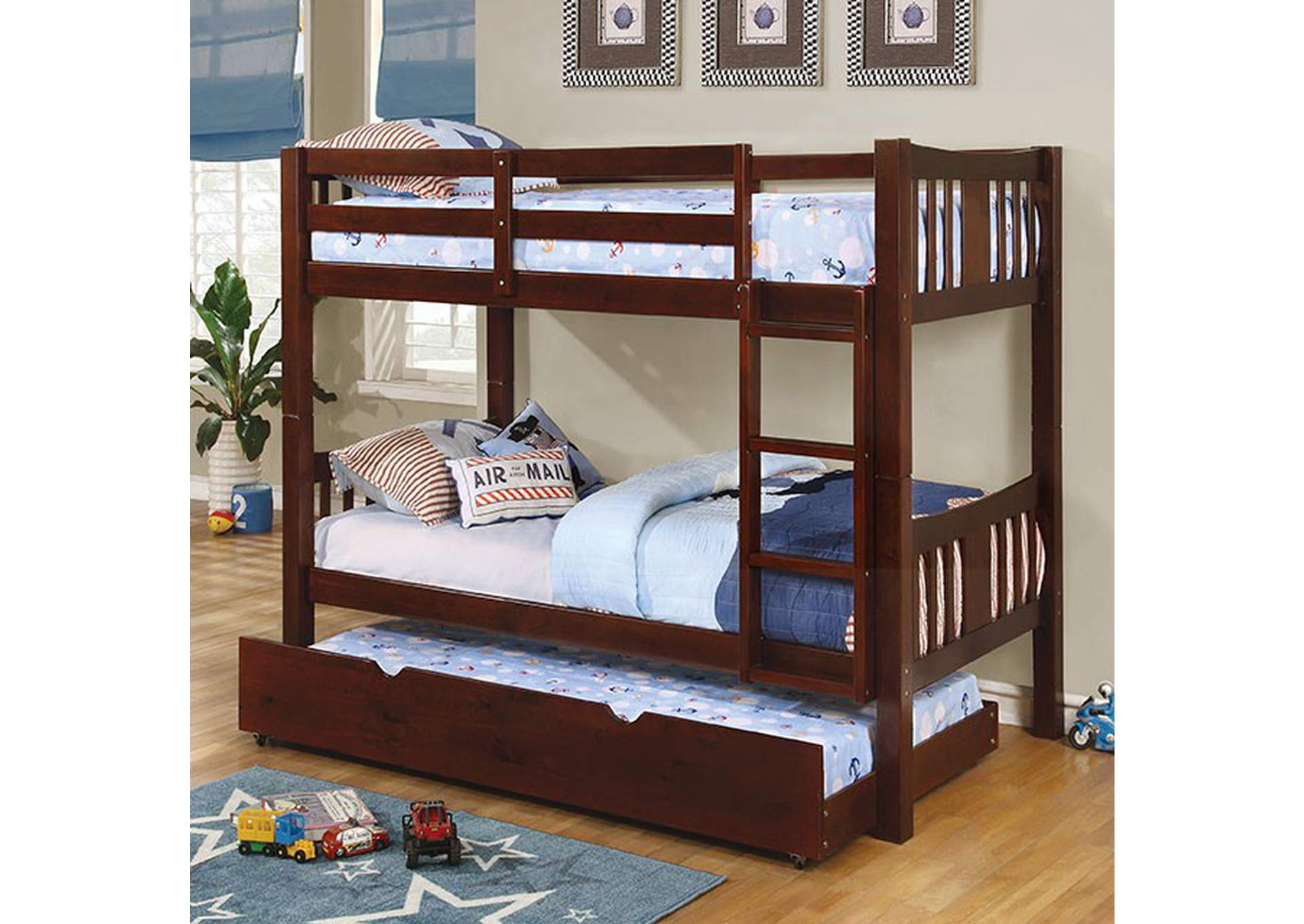 Cameron Twin/Twin Bunk Bed,Furniture of America