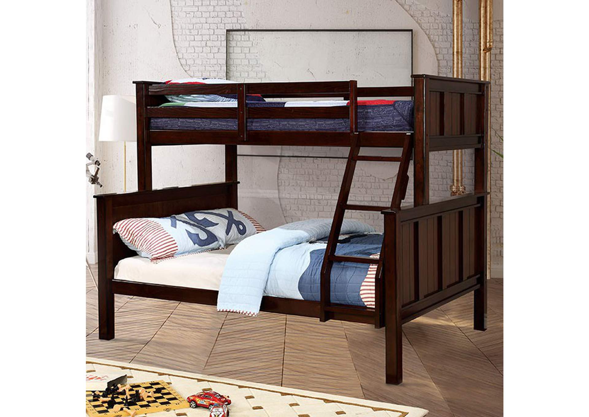 Gracie Twin/Full Bunk Bed,Furniture of America