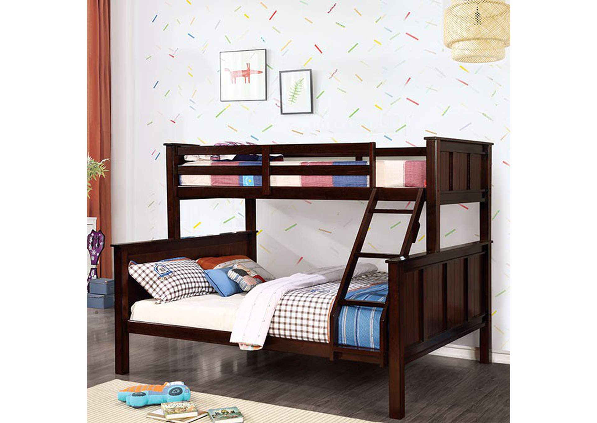 Gracie Twin/Full Bunk Bed,Furniture of America