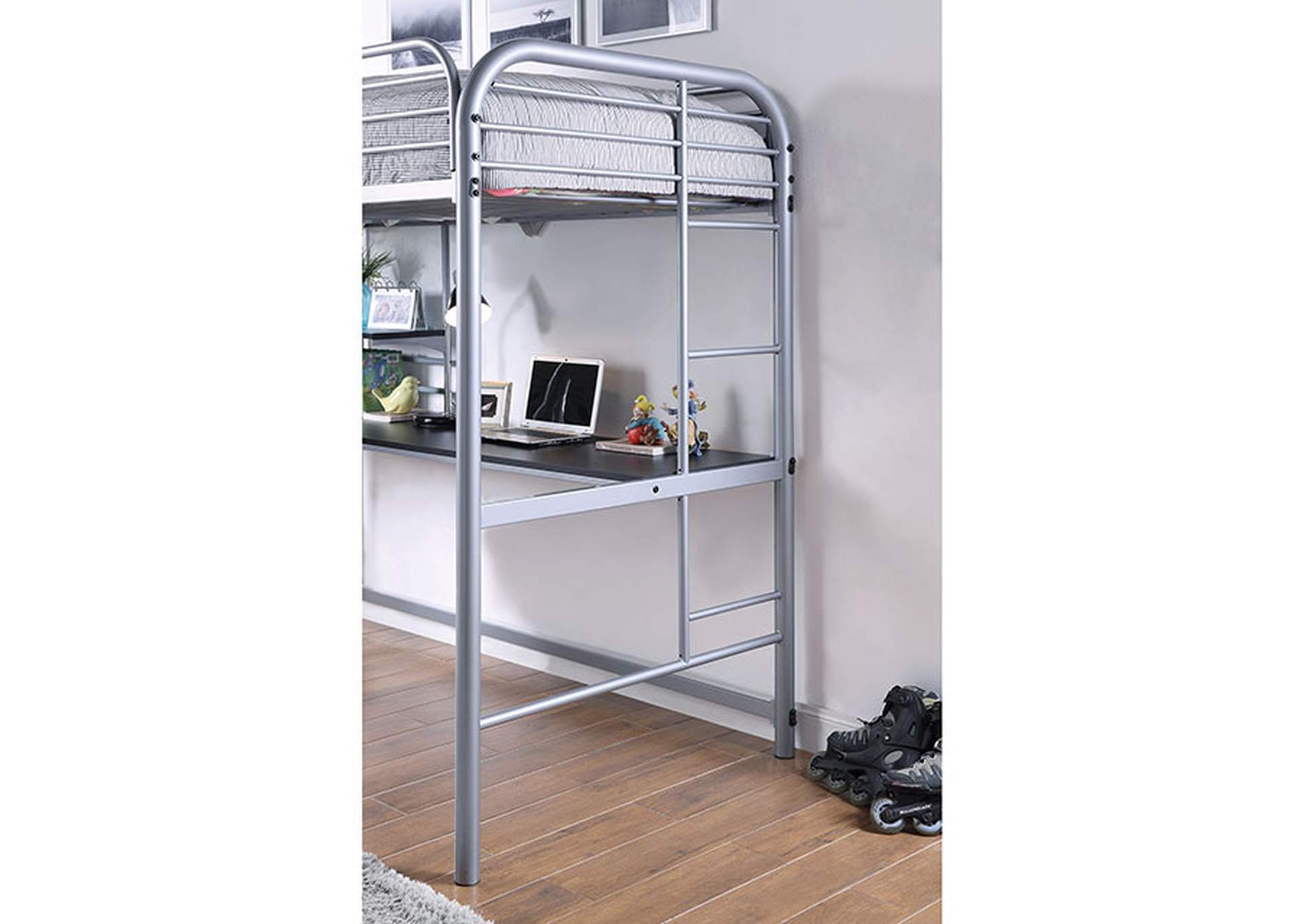 Opal Twin Loft Bed,Furniture of America