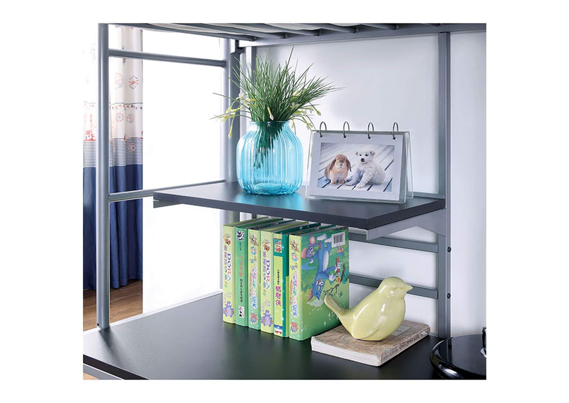 Opal Twin Loft Bed,Furniture of America